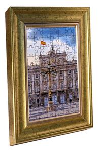 Madrid ramă puzzle aur