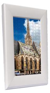 Ramă puzzle Viena alb