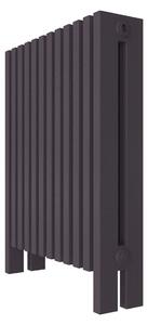 Calorifer decorativ colorat 600/800 mm VESTA (include kit de instalare)-RAL 4007 TEXT