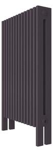 Calorifer decorativ colorat 700/1200 mm VESTA (include kit de instalare)-RAL 4007 TEXT