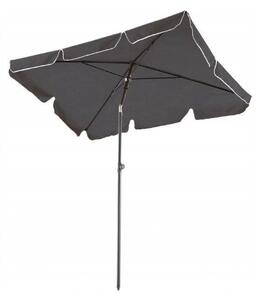 Umbrela de soare gri de balcon, BELINDA 200 x130 cm