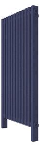 Calorifer decorativ colorat 600/1200 mm VESTA UNO (include kit de instalare)-RAL 5003 SOFT TEXT