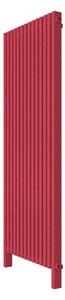 Calorifer decorativ colorat 700/1800 mm VESTA UNO (include kit de instalare)-RAL 3018 TEXT
