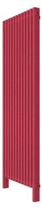 Calorifer decorativ colorat 600/1800 mm VESTA UNO (include kit de instalare)-RAL 3018 TEXT