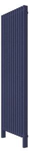 Calorifer decorativ colorat 600/1800 mm VESTA UNO (include kit de instalare)-RAL 5003 SOFT TEXT