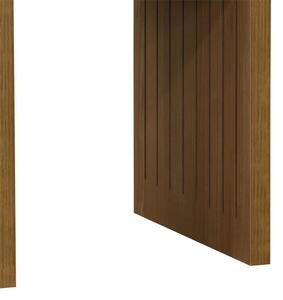 Masuta laterala Focused MDF culoare lemn natural 40x40x50cm