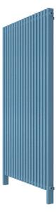 Calorifer decorativ colorat 900/1800 mm VESTA UNO (include kit de instalare)-RAL 5024 TEXT