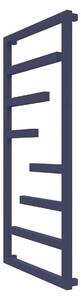 Calorifer baie portprosop decorativ colorat 600/1265 mm BOKA (include kit de instalare)-RAL 5003 SOFT TEXT