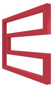 Calorifer baie portprosop decorativ colorat 580/450 mm SERA (include kit de instalare)-RAL 3018 TEXT