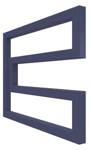 Calorifer baie portprosop decorativ colorat 580/450 mm SERA (include kit de instalare)-RAL 5003 SOFT TEXT