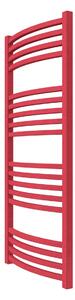 Calorifer baie portprosop decorativ colorat 500/1100 mm QUEBIS ROUND (include kit de instalare)-RAL 3018 TEXT