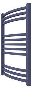 Calorifer baie portprosop decorativ colorat 500/700 mm QUEBIS ROUND (include kit de instalare)-RAL 5003 SOFT TEXT