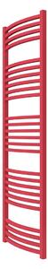 Calorifer baie portprosop decorativ colorat 500/1550 mm QUEBIS ROUND (include kit de instalare)-RAL 3018 TEXT