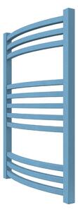 Calorifer baie portprosop decorativ colorat 500/700 mm QUEBIS ROUND (include kit de instalare)-RAL 5024 TEXT