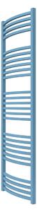 Calorifer baie portprosop decorativ colorat 500/1550 mm QUEBIS ROUND (include kit de instalare)-RAL 5024 TEXT