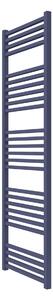 Calorifer baie portprosop decorativ colorat 500/1550 mm QUEBIS (include kit de instalare)-RAL 5003 SOFT TEXT