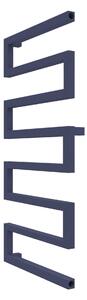 Calorifer baie portprosop decorativ colorat 500/1010 mm SERPENTINE (include kit de instalare)-RAL 5003 SOFT TEXT