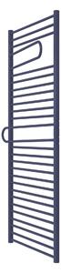Calorifer baie portprosop decorativ colorat 600/1500 mm SUNNY FLEXI (include kit de instalare)-RAL 5003 SOFT TEXT