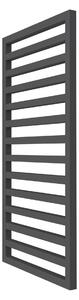 Calorifer baie portprosop decorativ colorat 500/1005 mm UPPER QUADRO (include kit de instalare)-RAL 9005 MAT