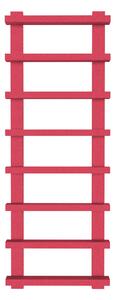 Calorifer baie portprosop decorativ colorat 500/1360 mm RICO (include kit de instalare)-RAL 3018 TEXT