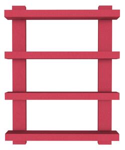 Calorifer baie portprosop decorativ colorat 500/640 mm RICO (include kit de instalare)-RAL 3018 TEXT