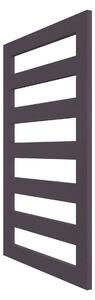 Calorifer baie portprosop decorativ colorat 600/960 mm KAZAR (include kit de instalare)-RAL 4007 TEXT
