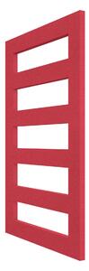 Calorifer baie portprosop decorativ colorat 500/780 mm KAZAR (include kit de instalare)-RAL 3018 TEXT