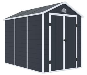 Casă de scule din plastic Bergen 1,9 x 2,8 m CoverTech antracit