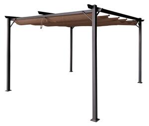 Brown La Palma 3x4m Garden Point pergolă terasă