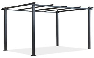 Barbados 3 x 3 m antracit Garden Point metalic patio pergola cadru
