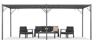 Antracit Malaga 3x6m Garden Point terasă pergolă