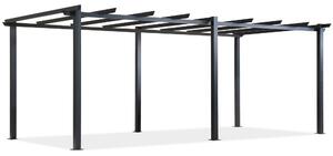 Barbados 3 x 6 m antracit Garden Point metalic patio pergola cadru