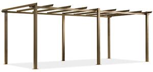 Barbados 3 x 6 m Woodlike Garden Point metal patio pergola cadru
