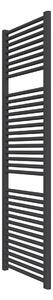 Calorifer baie portprosop colorat 500/1500 mm SCALA N (include kit de instalare)-RAL 9005 MAT