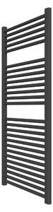 Calorifer baie portprosop colorat 600/1200 mm SCALA N (include kit de instalare)-RAL 9005 MAT