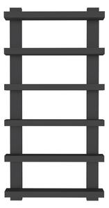Calorifer baie portprosop decorativ colorat 500/1000 mm RICO (include kit de instalare)-RAL 9005 MAT
