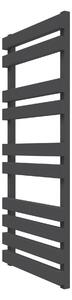 Calorifer baie portprosop decorativ colorat 500/1170 mm SERENE (include kit de instalare)-RAL 9005 MAT