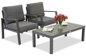 Zakintos Set mobilier de terasă antracit Garden Point
