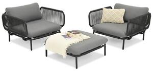 Garden Point antracit Perez Set de mobilier de terasă