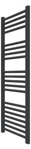 Calorifer baie portprosop colorat 500/1200 mm CELSIUS (include kit de instalare)-RAL 9005 TEXT