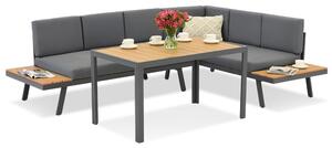 Set de mobilier de grădină Adria Garden Point antracit
