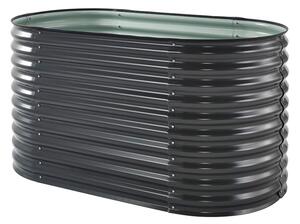 Oală de grădină din metal 800 l Mandal Store Boss antracit