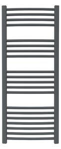 Calorifer baie portprosop colorat 500/1200 mm CELSIUS ROUND (include kit de instalare)-Antracite Grey MAT - RAL 7016 MAT