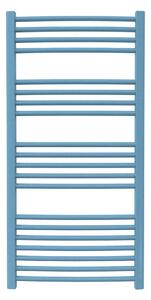 Calorifer baie portprosop colorat 600/1200 mm CELSIUS ROUND (include kit de instalare)-Pastel Blue - RAL 5024