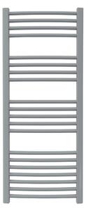 Calorifer baie portprosop colorat 500/1200 mm CELSIUS ROUND (include kit de instalare)-Grey - RAL 7046