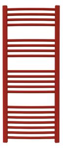 Calorifer baie portprosop colorat 500/1200 mm CELSIUS ROUND (include kit de instalare)-Flame Red - RAL 3000