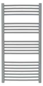 Calorifer baie portprosop colorat 600/1200 mm CELSIUS ROUND (include kit de instalare)-Grey - RAL 7046