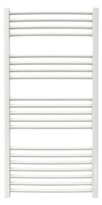 Calorifer baie portprosop colorat 600/1200 mm CELSIUS ROUND (include kit de instalare)-Textured White - RAL 9010 TEXT