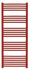 Calorifer baie portprosop colorat 600/1470 mm CELSIUS ROUND (include kit de instalare)-Flame Red - RAL 3000