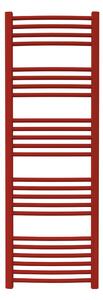 Calorifer baie portprosop colorat 500/1470 mm CELSIUS ROUND (include kit de instalare)-Flame Red - RAL 3000